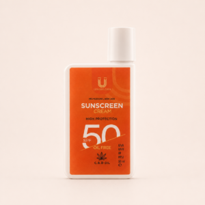 کرم ضدآفتاب جیبی لاکچری کوین SPF 50 حجم ۵۰ میلی‌لیتر
